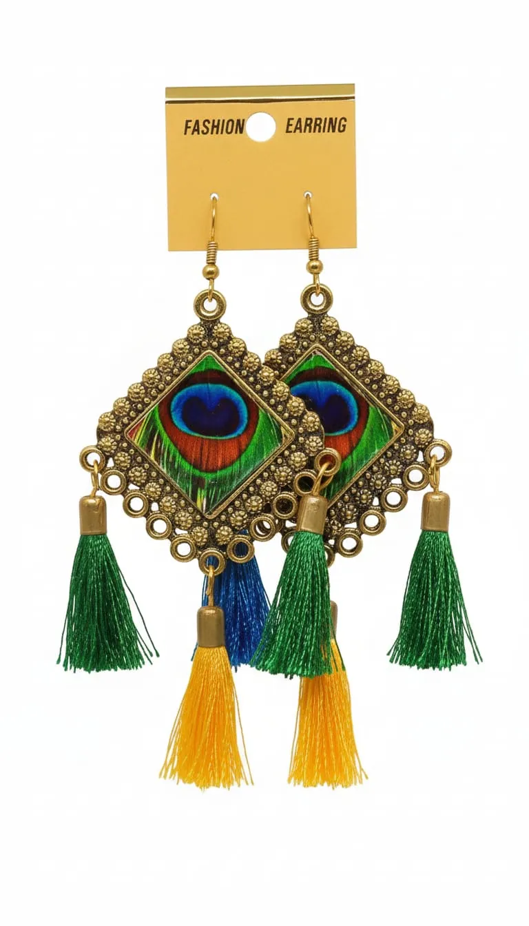 Jhumka multicolour